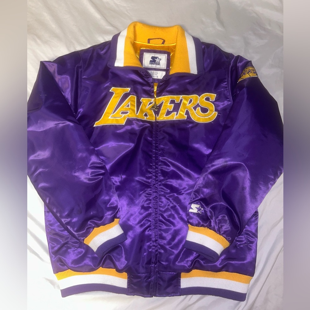 Los Angeles Lakers Starter jacket size large